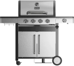 BLACK DECKER BXOG16550E grill, 4 p&otilde;letit, 580mm, 1330mm, 1185mm, roostevaba teras, 16550W, 4 tsooni