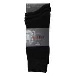 Meriinovillased klassikalised sokid meestele Apollo, 3 paari, must