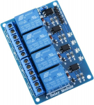 1 tk releemoodul 4 kanalit 4CH DC 5V koos optilise klemmiga UNO R3 Mega 1280 DSP Arm PIC AVR Raspberry Pi jaoks