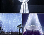 Elektriline helendav kardin 3x2 m