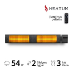 Infrapuna soojuskiirgur Heatum H3000R EMPIRE