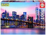 Pusle Educa Brooklyn Bridge Neon, 1000 tk