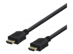 Deltaco Premium High Speed HDMI, 4K UHD, 2.0m, juodas / HDMI-1020-K