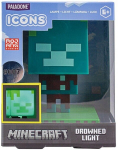 Minecraft Drowned Zombie lamp