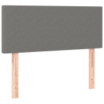 vidaXL voodiraam peats, tumehall, 80x5x78/88 cm, kangas