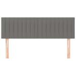 vidaXL voodipeatsid 2 tk, tumehall, 72x5x78/88 cm, kangas