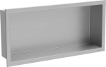Mexen X-Wall-R s&uuml;vistatav seinariiul, 45x20 cm, Inox