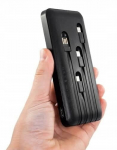 Akupank Power Bank 10000 mAh USB pordi ja 4 sisseehitatud kaabliga
