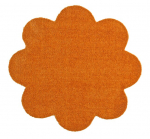 Uksematt Hanse Home Soft & Clean Orange, 67x67 cm