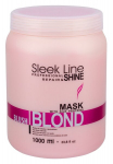 Taastav juuksemask Stapiz Sleek Line Blush Blond 1000 ml