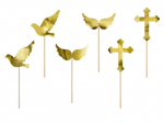 Tikukaunistus First Communion 8,5-11 cm (1 pakk/ 6 tk)