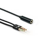 Sbox 35F-2X35M, 3.5mm F. 4-Pin - 2x3.5mm M. 3-Pin, 0.2m
