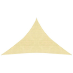 vidaXL p&auml;ikesepuri 160 g/m&sup2; beež 2,5 x 2,5 x 3,5 m HDPE, Kreminė