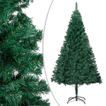 vidaXL kunstkuusk paksude okstega, roheline, 150 cm, PVC