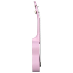 vidaXL sopran ukulele komplekt kotiga lastele roosa 21"