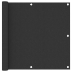 vidaXL r&otilde;dusirm, antratsiithall, 90 x 500 cm, oxford-kangas, Antracito