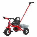 Triratukas Chicco Ducati, raudonas, su pridedama rankena, 00007412070000
