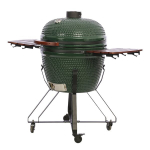 Keraamiline grill TunaBone TBG26GREEN-01, 66 cm, roheline