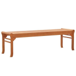 vidaXL 3-kohaline aiapink 150 cm, eukal&uuml;ptipuit, Ruda