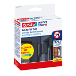 Adapter teleskoop-alumiiniumraamile Tesa Insect Stop Alu Falt, hall