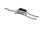 Led laevalgusti Route, 3-osaline, matt must 920051933