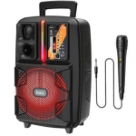 Juhtmeta Bluetooth k&otilde;lar + mikrofon, karaoke Hoco BS37 AUX/FM/USB/TWS