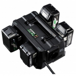 Akulaadija Multiport 14.4V/18V BSL36A18 ja BSL36B18, USB Tava ja MV akudele