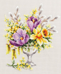 Tikkimiskomplekt Magic Needle 100-002 "Spring Bouquet"