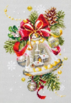 Tikkimiskomplekt Magic Needle "Сhristmas Bell" 100-232