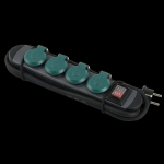 Pikendusjuhe Electraline 62185, 4 pistikupesa, 1,8 m