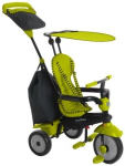 Multifunktsionaalne kolmerattaline jalgratas smarTrike Glow, roheline