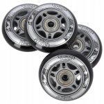 Rulluisurattad Nils Extreme Black N 70mm/82A koos laagritega, must