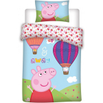 Voodipesukomplekt 100x135 Peppa Pig, 2-osaline