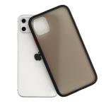 Telefoni&uuml;mbris Vennus Color Button - Xiaomi Redmi 10C, must