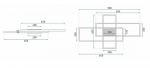 Kaasaegne LED laevalgusti + PILOT WHITE APP660