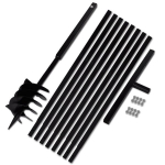 K&auml;epidemega maapuur 150 mm koos pikendustoruga 9 m terasest