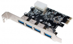 LogiLink USB3.0 4-Port PCI-Express Card PC0057