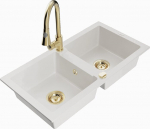 Graniidist k&ouml;&ouml;givalamu Mexen Mario koos segisti ja sifooniga, White+Gold