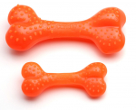 Mugav Dento Bone koertele, oranž, 8,5 cm