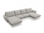 Pehme nurgadiivan Cosmopolitan Design Panoramic Vienna C1, helehall