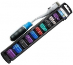 V&auml;rviliste padrunite ja narre komplekt hammasrattaga, 1/2", 10 tk., HT1R382, Hogert