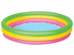 Piscine Arc en Ciel 3 Boudins - BESTWAY - Diameeter 152 cm - PVC - Laste jaoks Lastele