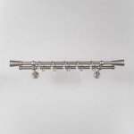 Kaherealine kardinapuu SEVILLA-PICOLO &Oslash;16mm matt h&otilde;be, 240 cm