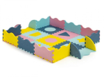 Matt-pusle seinaga Ecotoys 121,5 x 121,5 cm, 25 osa.