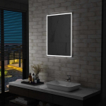 vidaXL vannitoa LED-seinapeegel 60 x 80 cm