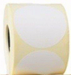 Notari kleebised, valged, 500 tk