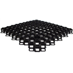 Muru- ja kruusarest MULTI GRID, must