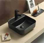 Valamu Mexen Silvia, 39 cm, Must matt