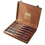 Peitlite komplekt puidust karbis Bahco 424P-S6-EUR, 6 tk