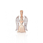Punasest kullast ripats "Angel XIV" DS01K103